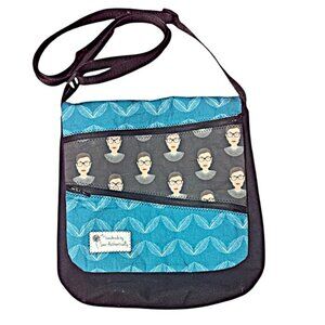 Handmade RBG Crossbody Bag "I Dissent" Ruth Bader Ginsburg Supreme‎ Court Judge